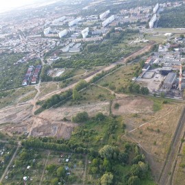 powiększ zdjęcie: III etap zbiorczej drogi południowej. Zobacz jak przebiegają prace
