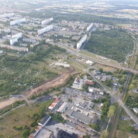 powiększ zdjęcie: III etap zbiorczej drogi południowej. Zobacz jak przebiegają prace