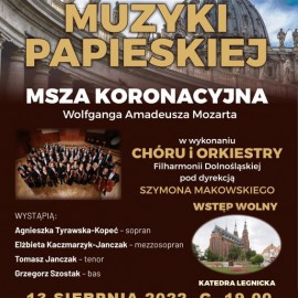powiększ zdjęcie: W sobotę zapraszamy na koncert w katedrze. Wysłuchamy Mszę Koronacyjną