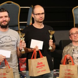 powiększ zdjęcie: Scrabbliści walczyli o Puchar Polski. Mistrzem Jakub Zaryński