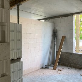 powiększ zdjęcie: Budowa Domu Opieki nad Matką i Dzieckiem. Zobacz, jak przebiegają prace