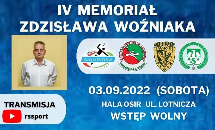 W sobotę IV Memoriał Zdzisława Woźniaka w hali przy ul. Lotniczej w Legnicy