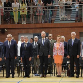 powiększ zdjęcie: Dolnośląska Inauguracja Roku Szkolnego 2022/2023 odbyła się w Legnicy