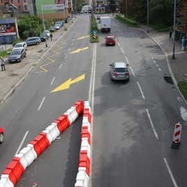 powiększ zdjęcie: Uwaga kierowcy! Zmiana organizacji ruchu na Pocztowej