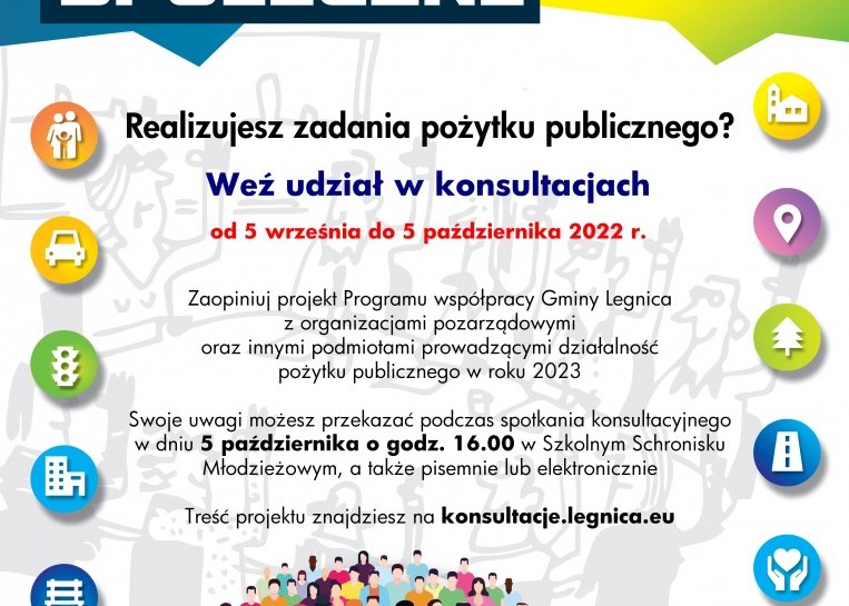 Konsultacje dotyczące programu współpracy z organizacjami pozarządowymi