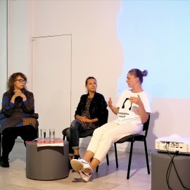 powiększ zdjęcie: Jana Shostak opowiedziała o gniewie i sztuce skutecznej w Galerii Sztuki