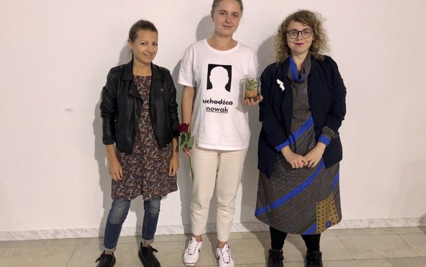 Jana Shostak opowiedziała o gniewie i sztuce skutecznej w Galerii Sztuki