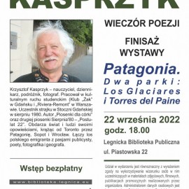 Wieczór poezji Krzysztofa Kasprzyka w Legnickiej Bibliotece Publicznej