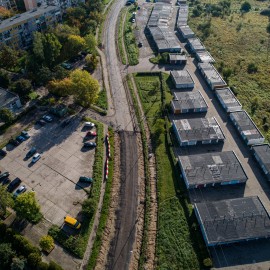 powiększ zdjęcie: III etap zbiorczej drogi południowej. Zobacz jak przebiegają prace