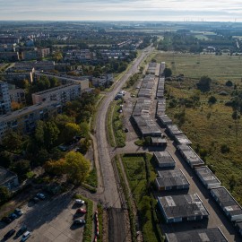 powiększ zdjęcie: III etap zbiorczej drogi południowej. Zobacz jak przebiegają prace