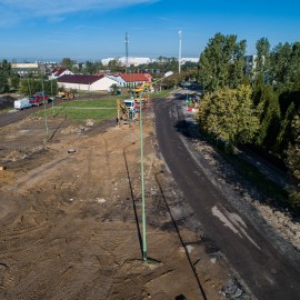 powiększ zdjęcie: III etap zbiorczej drogi południowej. Zobacz jak przebiegają prace