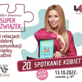Alina Adamowicz będzie w czwartek gościem 20. Spotkania Kobiet