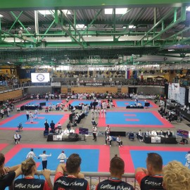 powiększ zdjęcie: VIII Puchar Świata w Taekwon-do. Legniczanie wywalczyli trzy medale
