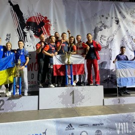 powiększ zdjęcie: VIII Puchar Świata w Taekwon-do. Legniczanie wywalczyli trzy medale