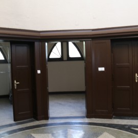 powiększ zdjęcie: Kolejny etap renowacji kaplicy cmentarnej już zakończony