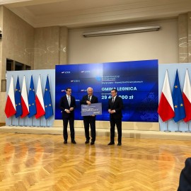 powiększ zdjęcie: Kolejne dofinansowanie na inwestycje drogowe. Otrzymaliśmy 29, 4 mln zł