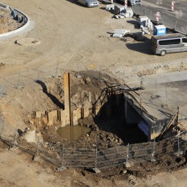 powiększ zdjęcie: Przebudowa Placu Słowiańskiego. Zobacz jak przebiegają prace