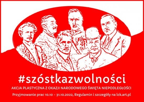 Uczcij twórców naszej niepodległości biorąc udział w konkursie #szóstkazwolności