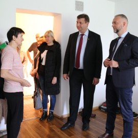 powiększ zdjęcie: Konsul Generalny Ukrainy z wizytą w Legnicy