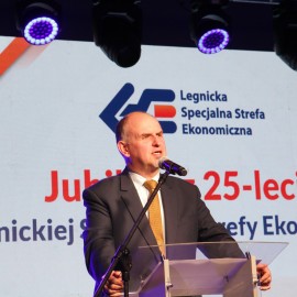 powiększ zdjęcie: Jubileusz Legnickiej Specjalnej Strefy Ekonomicznej. Życzenia prezydenta