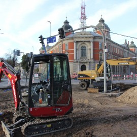powiększ zdjęcie: Trwa przebudowa ulicy Pocztowej. Zobacz, jak przebiegają prace