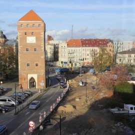 powiększ zdjęcie: Trwa przebudowa ulicy Pocztowej. Zobacz, jak przebiegają prace
