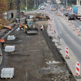 powiększ zdjęcie: Trwa przebudowa ulicy Pocztowej. Zobacz, jak przebiegają prace