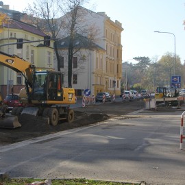 powiększ zdjęcie: Przebudowa Placu Słowiańskiego. Zobacz jak przebiegają prace