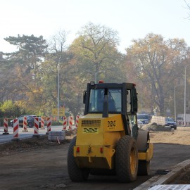 powiększ zdjęcie: Przebudowa Placu Słowiańskiego. Zobacz jak przebiegają prace
