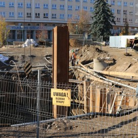 powiększ zdjęcie: Przebudowa Placu Słowiańskiego. Zobacz jak przebiegają prace