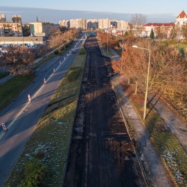 Przebudowa ulicy Sikorskiego. Trwają już prace na jezdni wschodniej