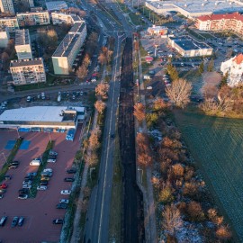 powiększ zdjęcie: Przebudowa ulicy Sikorskiego. Trwają już prace na jezdni wschodniej