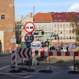 Uwaga od godz. 16 zamknięcie ul. Nowej