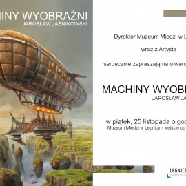 powiększ zdjęcie: Machiny wyobraźni Jarosława Jaśnikowskiego zawitają do muzeum już w piątek