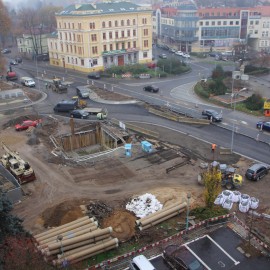 powiększ zdjęcie: Przebudowa placu Słowiańskiego. Zmieni się organizacja ruchu