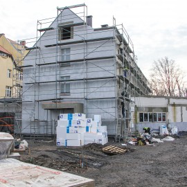 powiększ zdjęcie: Budowa Domu Opieki nad Matką i Dzieckiem
