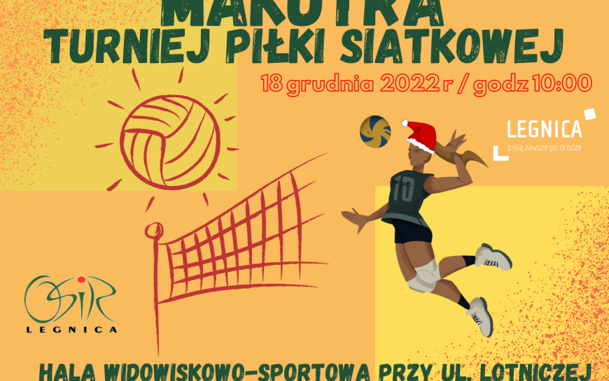 Makutra 2022 - turniej siatkarski na sportowo i na słodko. Upiecz ciasto i zagraj
