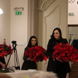 powiększ zdjęcie: Wigilia Narodów. Przedstawiciele mniejszości spotkali się przy stole