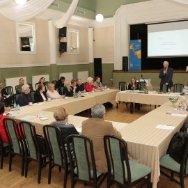 powiększ zdjęcie: Legniccy seniorzy wybrali swoich przedstawicieli do Miejskiej Rady Seniorów