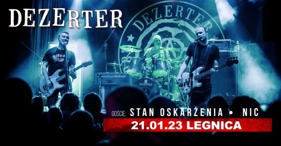 Wraca punkowe granie w Legnicy. Na początek Dezerter w Akademii Rycerskiej