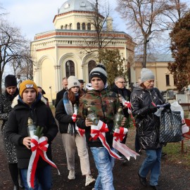 powiększ zdjęcie: Tradycyjnie już uczciliśmy pamięć bohaterów powstania wielkopolskiego