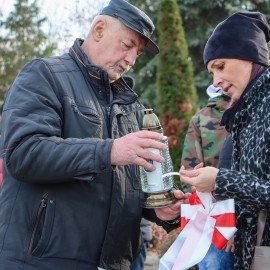 powiększ zdjęcie: Tradycyjnie już uczciliśmy pamięć bohaterów powstania wielkopolskiego