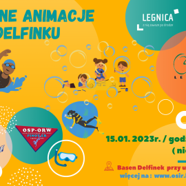 Legnicki Ośrodek Sportu i Rekreacji zaprasza na wodne animacje na Delfinku
