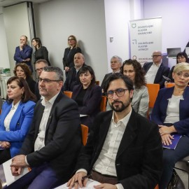 powiększ zdjęcie: Konferencja dotycząca ukraińskiej przedsiębiorczości w Legnicy
