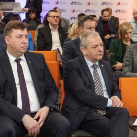 powiększ zdjęcie: Konferencja dotycząca ukraińskiej przedsiębiorczości w Legnicy