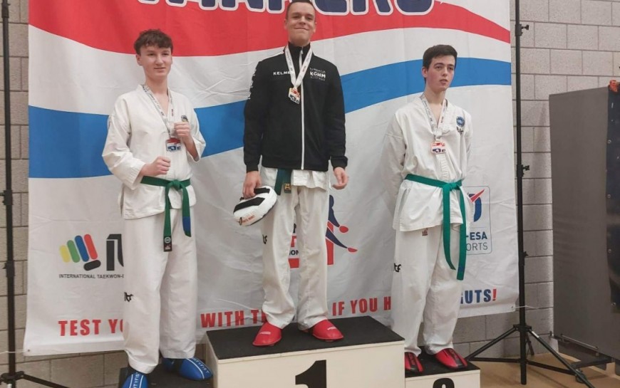 Legniccy taekwondocy wywalczyli medale na mistrzostwach w Holandii