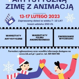 Spędź artystyczną zimę z Legnickim Centrum Kultury