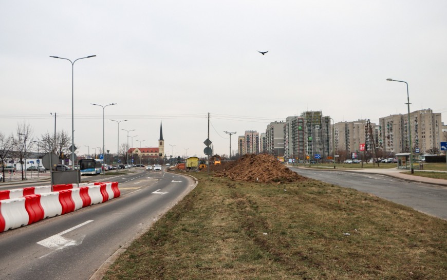 Przebudowa ulicy Sikorskiego. Od 14 lutego zmieni się organizacja ruchu