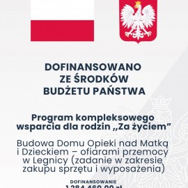 powiększ zdjęcie: Miasto otrzymało dotację na wyposażenie Domu Opieki nad Matką z Dzieckiem