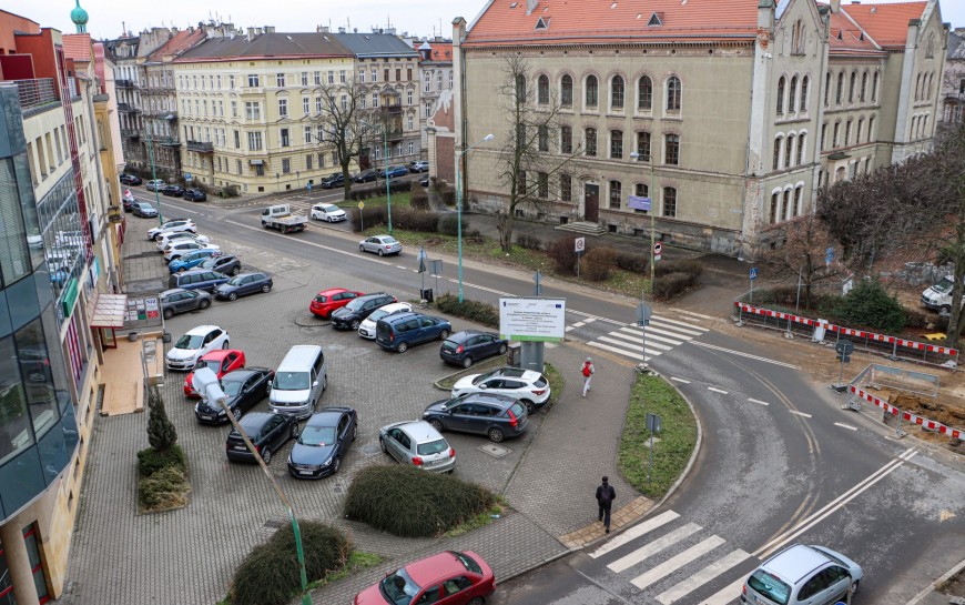Uwaga! Zmiana organizacji ruchu w sąsiedztwie placu Słowiańskiego